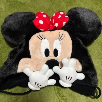 미니 마우스 귀도리 모자