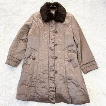 MISSEL 베이지 다운 자켓 38