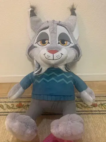 주토피아 2 FukuFuku V-BIG 봉제 인형 파우버트