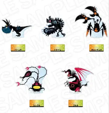 [한정판] 파타퐁 빅 아크릴 스탠드 전 5종 컴프 세트 유라쿠초 마루이