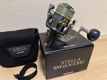 SHIMANO STELLA SW6000HG 낚시릴 13스텔라