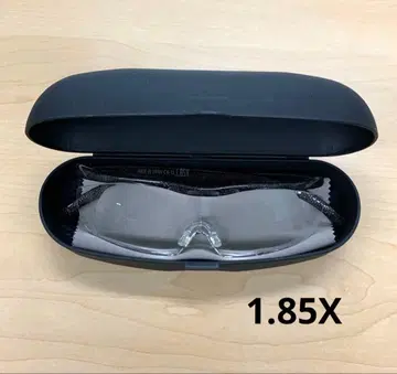 미사용 새상품 하즈키 루페 라지 1.85X 블랙 그레이