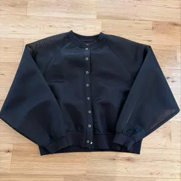 프릭스스토어 시어 던볼 스냅 가디건