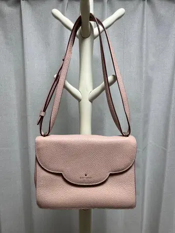 케이트 스페이드 핑크 가죽 숄더백
