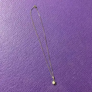 실버 펜던트 목걸이 약 40cm