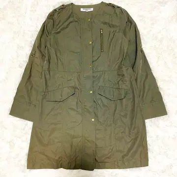 내추럴 뷰티 베이직 NBB 스프링 코트 카키 S