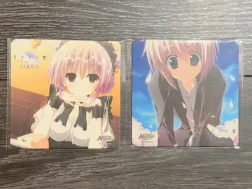 사쿠라노 우타 콜라보 카페 코스터