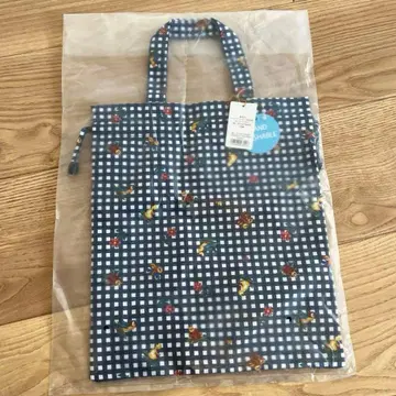 [ 미사용 새상품 ] 학교 페이러 손잡이 복조리 에코백 토트백