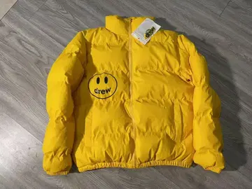 DREW 스마일리 페이스 다운 자켓 M