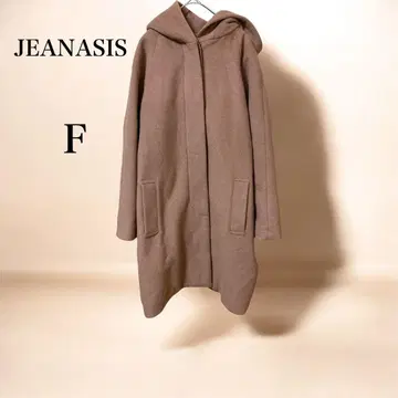 JEANASIS 후드 부착 롱 코트 F