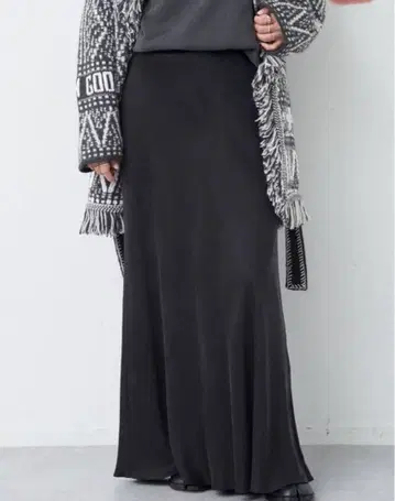 deuxieme classe Cu/R Maxi 스커트