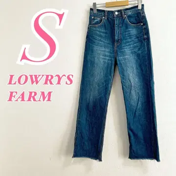 LOWRYS FARM 스트레이트 데님 S 사이즈 청바지 캐주얼 코디