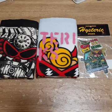 히스테릭 미니 스티커 핸드 타월