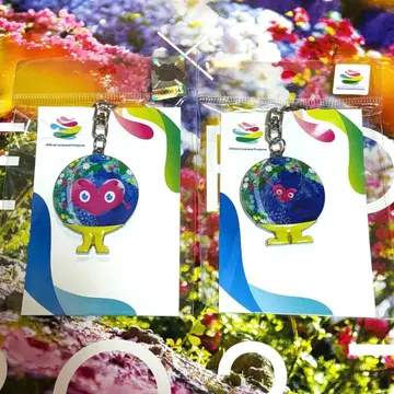 둥글둥글 키링 GREEN EXPO 2027 요코하마 꽃 박람회 2027