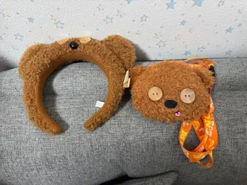 팀 머리띠 미니백 usj