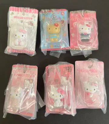 헬로키티 패키지 미니어처 컬렉션 6종 세트