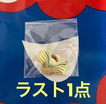 [ 한정판 ] 간사이 만박 쿠웨이트관 핀 배지 스태프 핑 골드