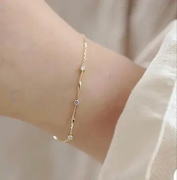 RainbowGirl 플라티나 팔찌