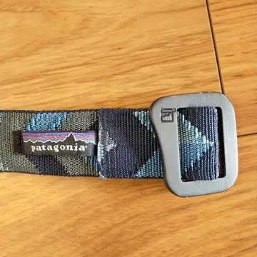 미사용 patagonia 파타고니아 벨트 블루