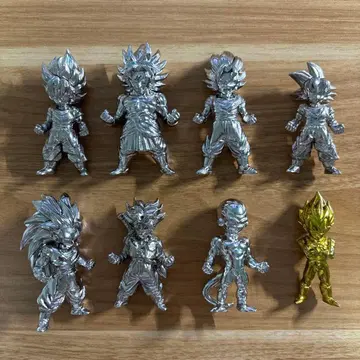 초합금 덩어리 드래곤볼 8체 세트 시크릿