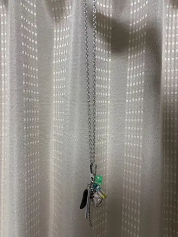 실버 체인 목걸이 참 포함