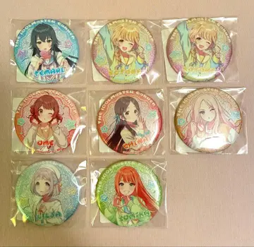 학마스 학원 아이돌 마스터 DMM 스크래치 글리터 캔뱃지 E상