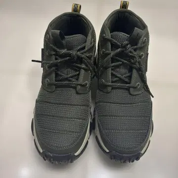 SKECHERS 25.5cm 다크 그린 등산화 에어 쿠션 포함