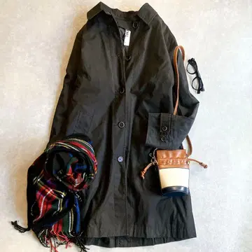 레어 MHL. 다운 라이너 부착 스텐카라 코트 사이즈 3 롱