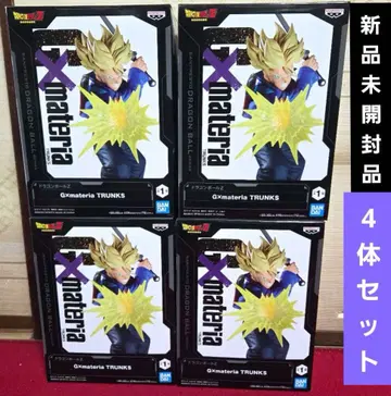 드래곤볼 Z G x materia 트렁크 4체 세트 미개봉 새상품