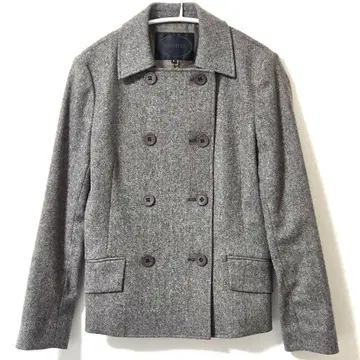 UNTITLED 더블 브레스트 자켓 여성용 울 자켓