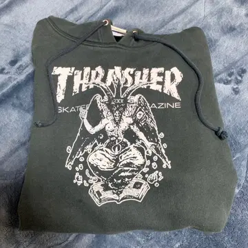 THRASHER 후드티