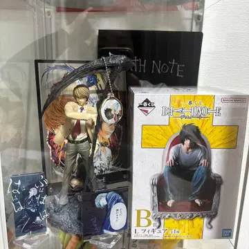 DEATH NOTE 제일복권 야가미 라이토 L 아크릴 스탠드 클리어 파일
