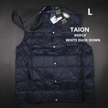 TAION 타이온 이너 다운 베스트 TAION-001 네이비 L