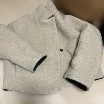 Another Edition 보아 블루종 리버서블 자켓