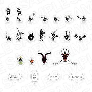 [ 한정판 ] 파타퐁 프레이크 씰 22개입 유라쿠초 마루이