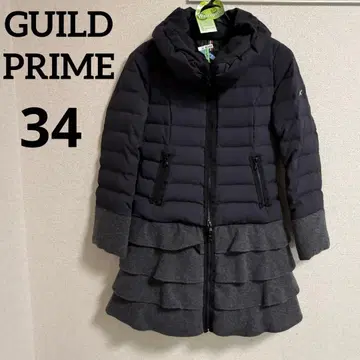 GUILD PRIME 다운 자켓 34 블랙 세퍼레이트 다운 아우터