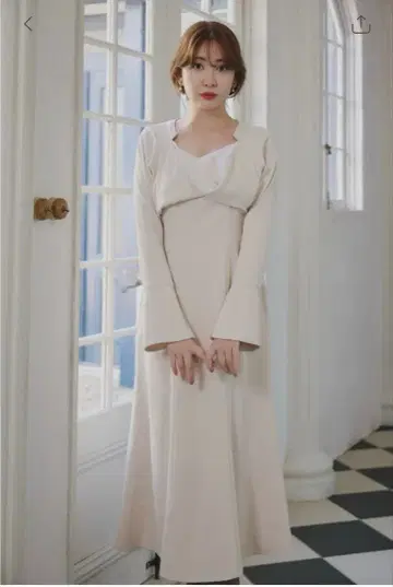 Elsie Twist-Front Dress M