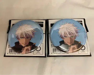 애니메이션 주술회전전 시부야 사건 고죠 사토루 캔뱃지 2개