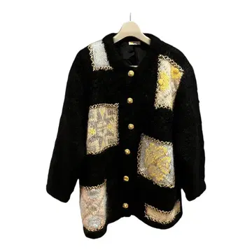 [ 새상품급 ] vintage 빈티지 쇼와 레트로 구제 의류 니트 코트