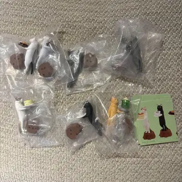 고양이 라보 고양이의 순수 다방 미니 피규어 인테리어 컴프 덤