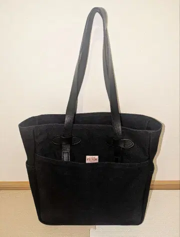 필슨 러기드 트윌 토트 블랙