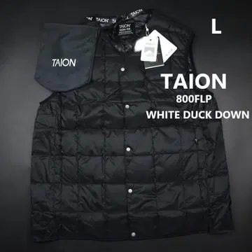 TAION 타이온 이너 다운 베스트 TAION-001 BLACK L