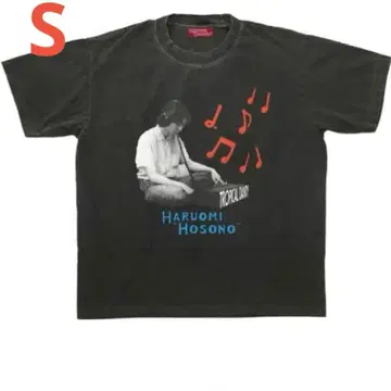 호소노 하루오미 TROPICAL DANDY T셔츠 S 블랙