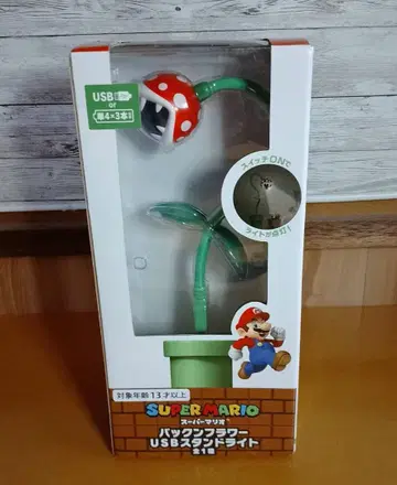 미개봉품 슈퍼 마리오 캐릭터 라이트 파이어 플라워