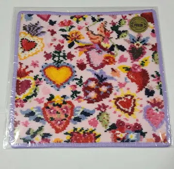 페이러 코라손 하트 손수건