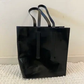 유니클로 질 샌더 콜라보 소가죽 토트백