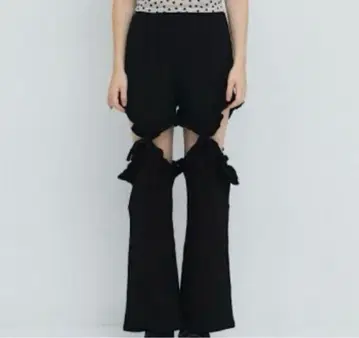 lillilly 컷 아웃 스웨트 팬츠