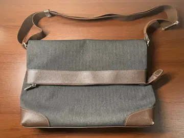 [다케오 키쿠치] 숄더백 다크 브라운