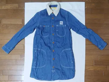 Lee 데님 롱 블루종 원피스