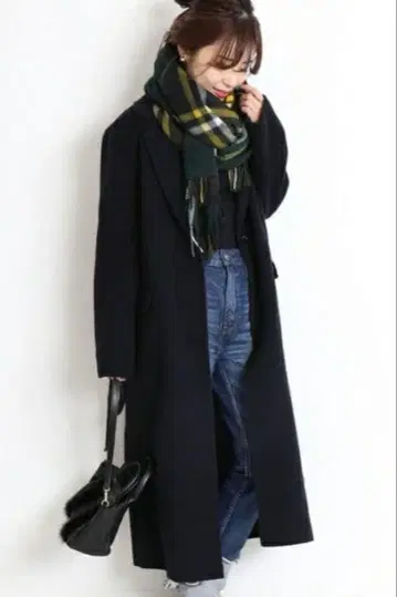 스픽앤스팬 더블 페이스 롱 코트 38 스픽앤스팬